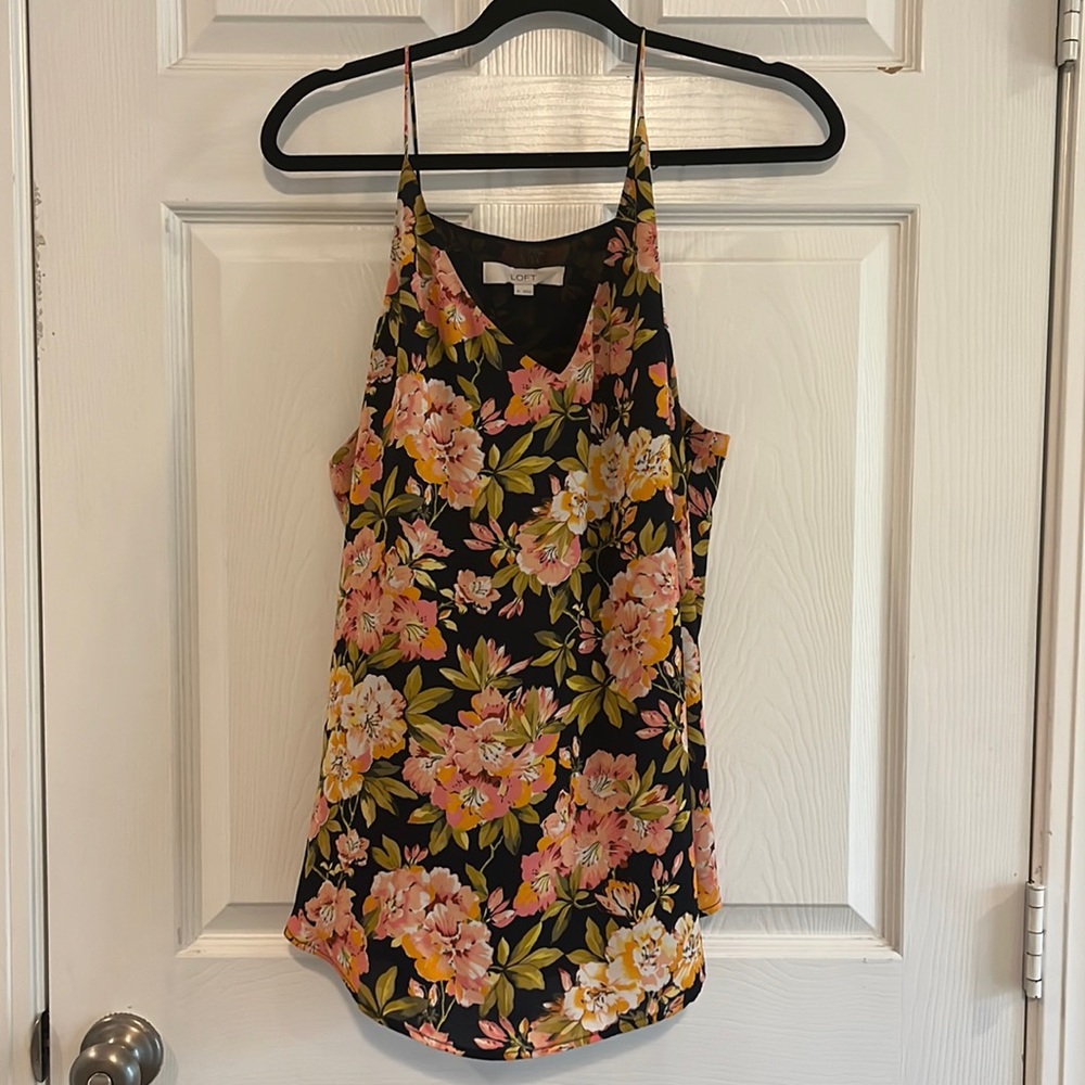 Floral Swing Cami by LOFT, XL